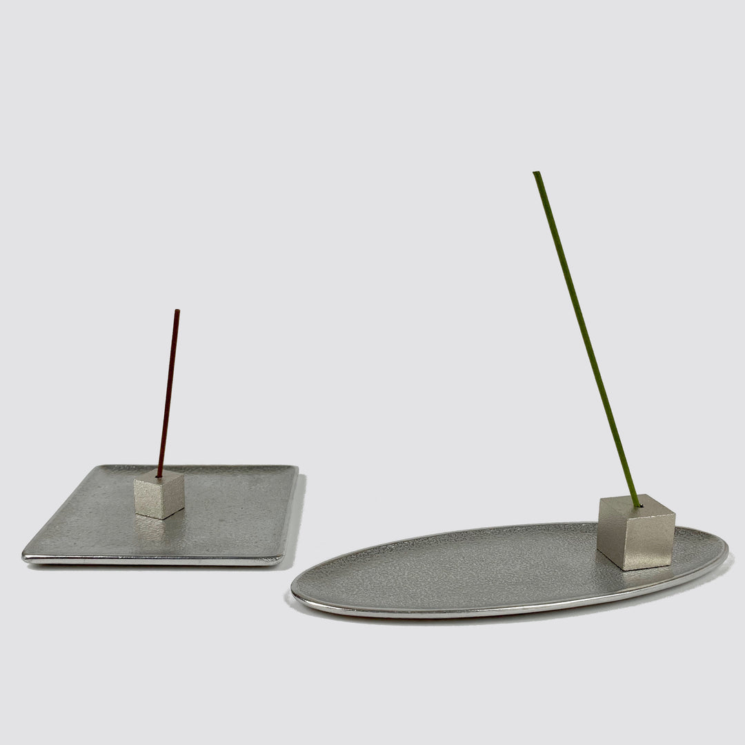 お香 TBPR / GLASS INCENSE HOLDER gray Clear B Glass Incense Holder/Burner | Garmentory